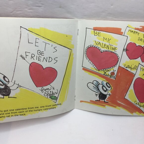 Vintage Lot 3 Kids Books Valentine's Day Spider Saved Night Before Search & Find - Picture 5 of 16